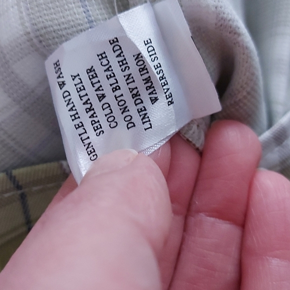 NWT Princess Polly Lona Pleated Mini Skirt Green Plaid Size S/M - Picture 7 of 7